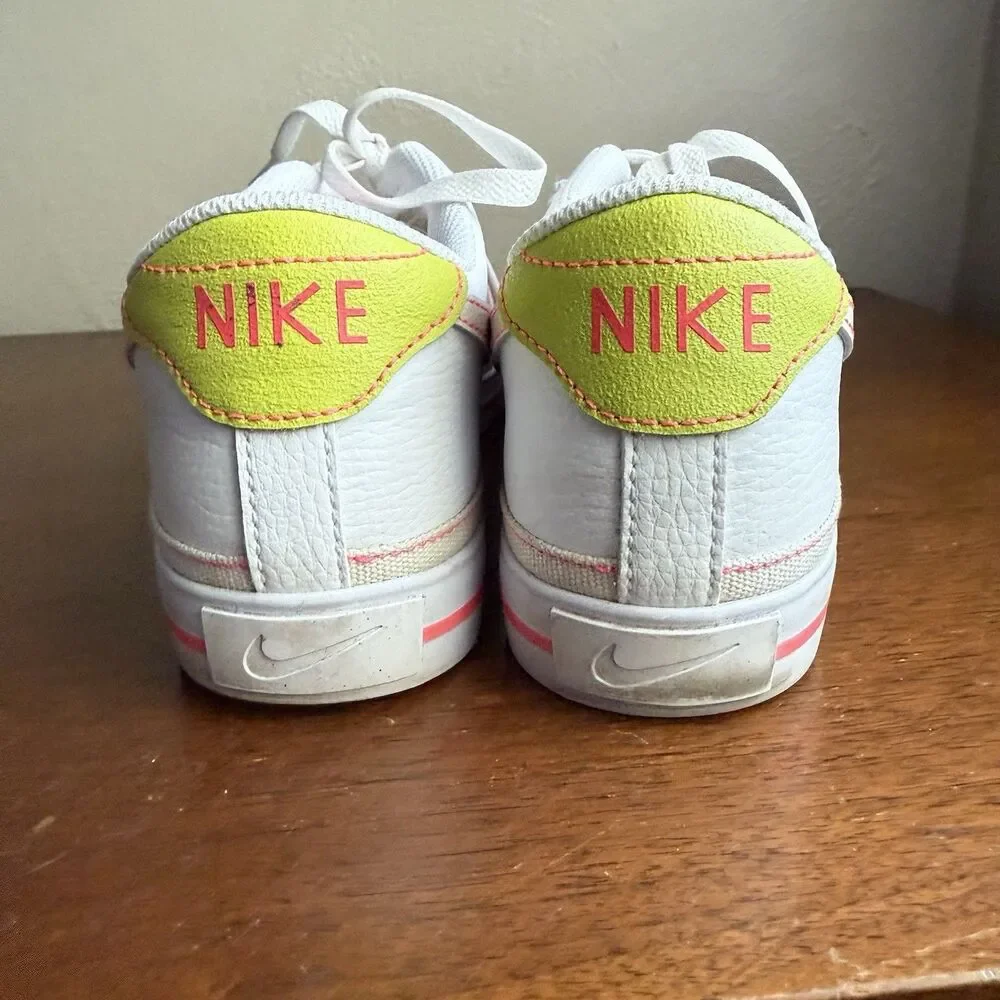Nike FJ4568-100 Court Legacy Next Nature Hot Punch Contrast Womens Sz 9.5